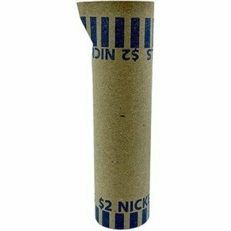 MMF INDUSTRIES Wrappers, Coin, Tube, Nickels PQP20005